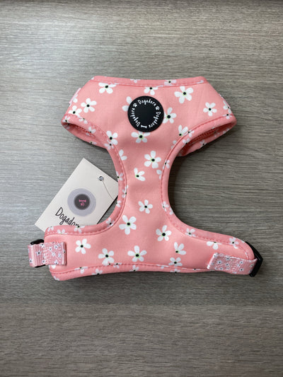 Dogadora Pink Blossom adjustable dog harness