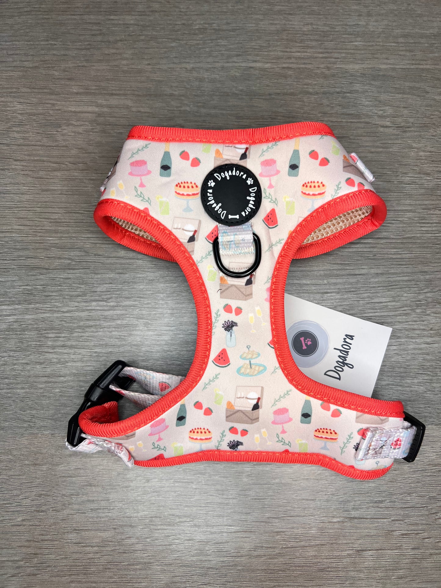 Picnics & Pawsecco Fully Adjustable Dog Harness